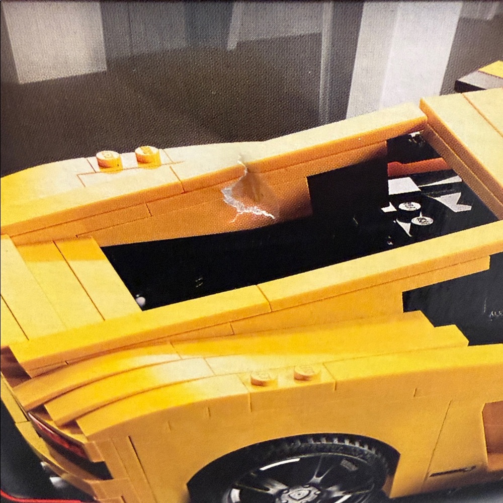 LEGO Lamborghini Racers Yellow Sports Coupe Set - Picture 7 of 7